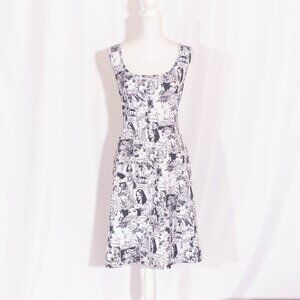 TORRID Comic Print Skater Dress Size 3X